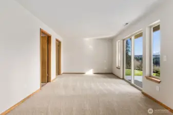 Downstairs Bedroom 3 with ensuite bath