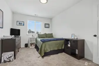 Bedroom #3, has walk-in closet!