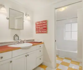 Upstairs Bathroom - Swanky Tile