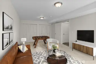 Bonus space in the lower level **Virtually staged**