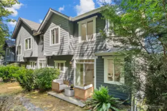 Backyard space **Virtually staged**