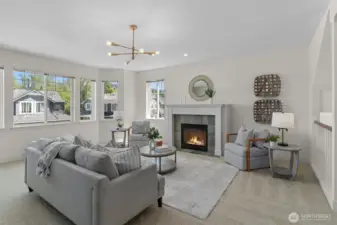Living room **Staged**
