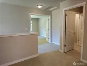 The neutral colors throughout the home let you customize to your hearts desire.