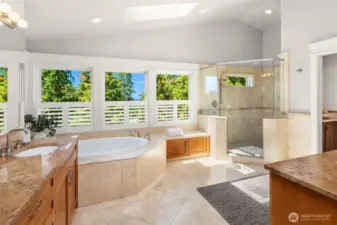 Large Primary Bathroom
