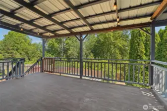 Upper deck view