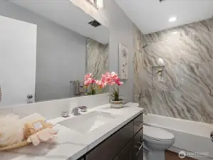 Guest bathroom.