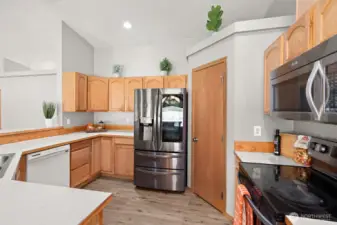 Kitchen view 2