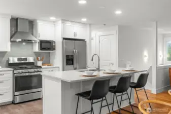 Island with Eating Space