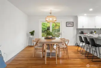 Access to Backyard off Dining Room