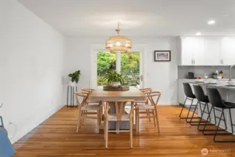 Access to Backyard off Dining Room
