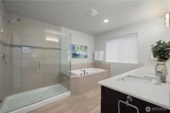 Primary bathroom ensuite