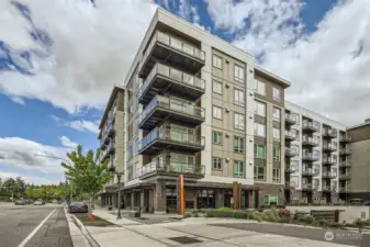 Unit is the second corner unit from the top, where you will love the covered deck protecting you from the elements.