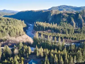 View of the Lewis & Muddy River