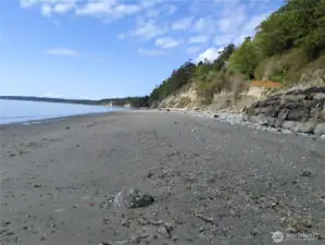 Community beach on Puget Sound