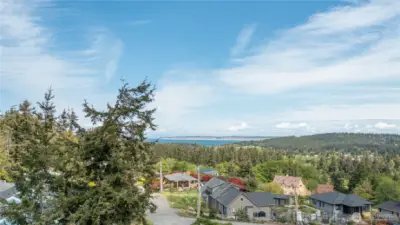 Possible views from a second story
