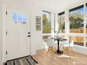 Photos are of a similar staged home.