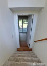 Heading down to lower home