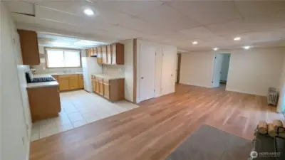 Spacious living area