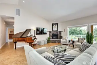 Vaulted Ceiling and so much space