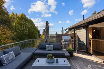 View from Deck off Kitchen