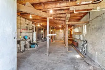 The basement is another blank canvas depending on what you decide to do with this home.