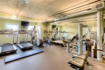 Convenient fitness room will fill active lifestyles right at home. No need to travel to an offsite gym.