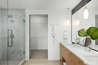 Spa-like Primary Bath