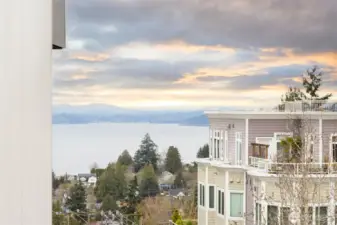 View from the balcony