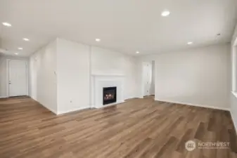 Great Room - Picture not of actual home