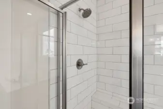 Primary Shower - Picture not of actual home