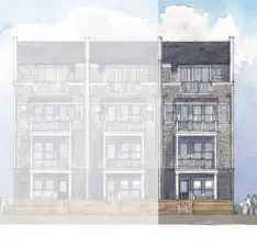 Rendering of Sunset Townhome