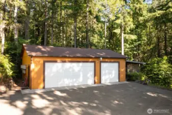 3 car garage with oversized height doors