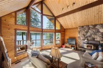 Spectacular views and lots of natural light
