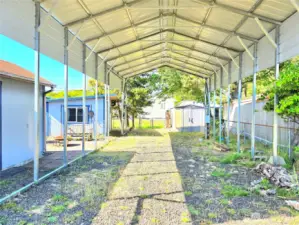 Huge RV carport