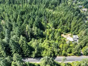 Parcel A is L-shaped and has roughly 174 ft. of road frontage off of 66th Ave. NW.