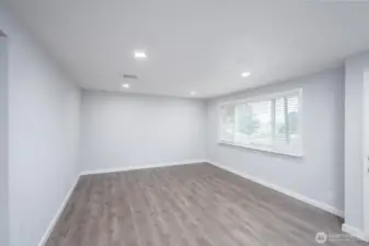 Remodeled Living room