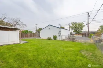 Storage shed and 24x24 shop
