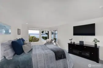 Primary bedroom on main floor.