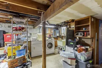 downstairs laundry