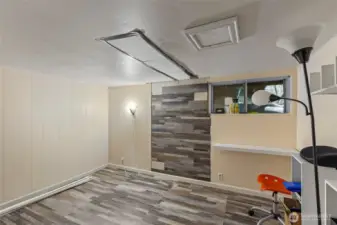 downstairs non-conforming bedroom