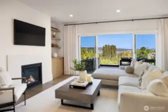 Family Room Fireplace