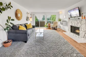 Plenty of space in this open concept 1 bedroom unit.