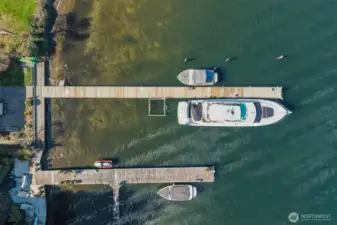 New 50 amp power on dock