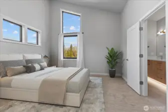 This photo is virtually staged.