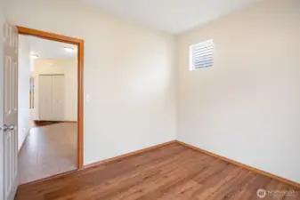 View of foyer from office