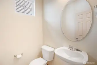 this is the 1/2 bath off the foyer