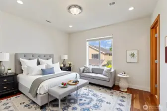 Virtually Staged Bedroom #2