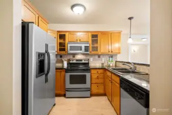 All appliances stay for the happy new homeowner!