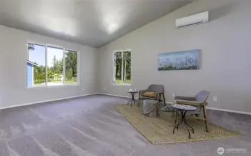 Wide open space in this great home, feels very open and inviting.