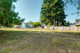 This is the small home behind that fronts another street.